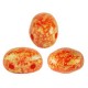 Les perles par Puca® Samos Perlen Opaque light coral splah 93400/94401